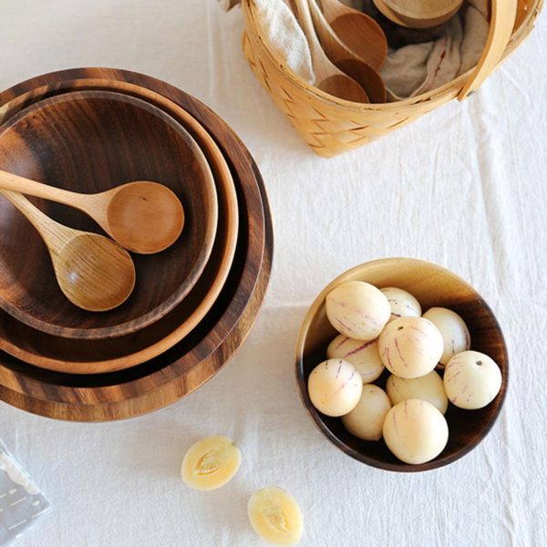 Natural Wood Bowls
