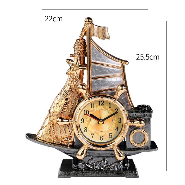 Vintage Pirate Clock