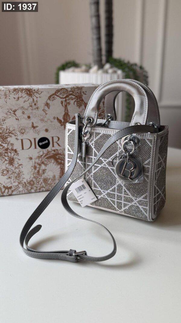 1937  Dior Crystal Handbag - Silver