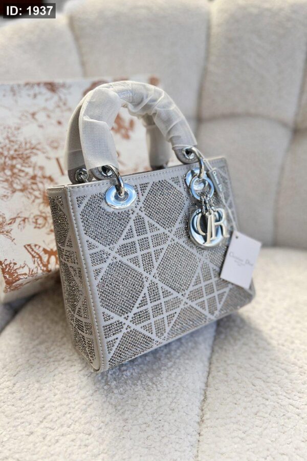 1937  Dior Crystal Handbag - Silver