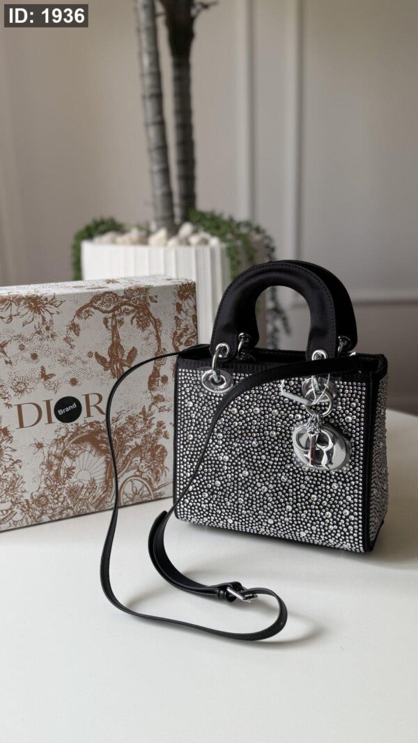1936  Dior Crystal Handbag - Black