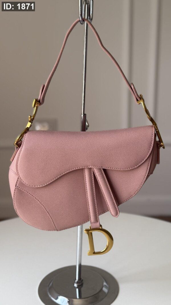 1871  Dior Saddle Bag - Powder Pink