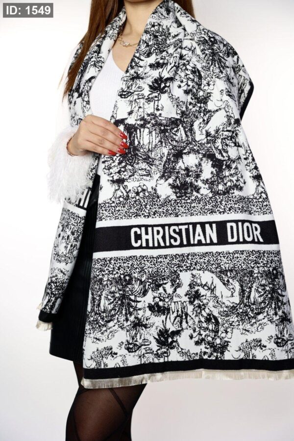 1549  Dior Cashmere Scarf