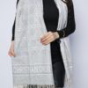 1564  Dior Cashmere Scarf - Cloud