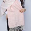 1563  Dior Cashmere Scarf - Baby Pink