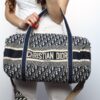 1361  Dior Duffle Bag - Navy Logo