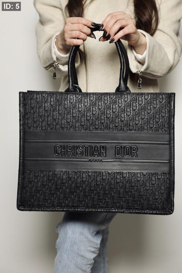 05  Dior Tote Bag - Black