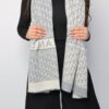 1604  Dior Scarf - Ash Logo