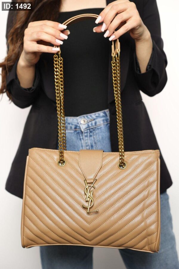 #1492 YSL Bag - Beige