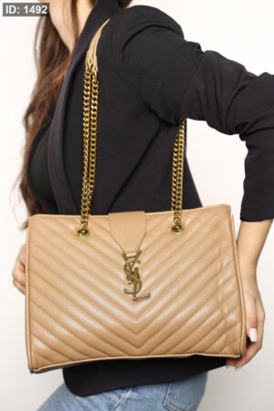 IMG_8681 #1492 YSL Bag - Beige