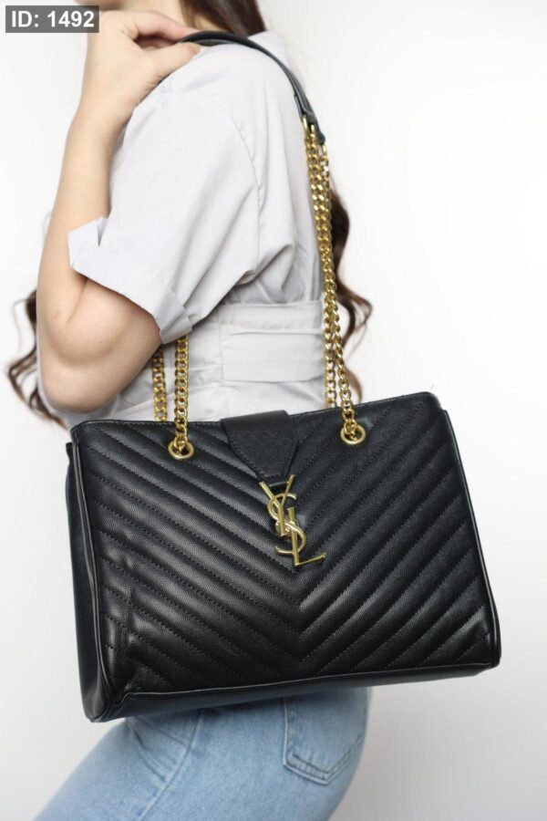 #1492 YSL Bag - Black