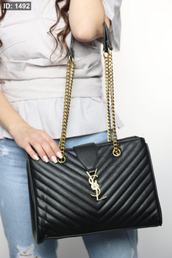 #1492 YSL Bag - Black